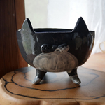 [オーダーメイド] 手のひらサイズのねこ植木鉢　