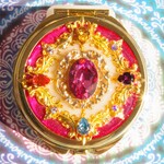 魔法少女の変身コンパクトミラー（ピンク）