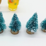 6個 約38㎜   ミニチュア　②X'masツリー　X2 クリスマスツリー　X'mas　Merry Christmas　ドールハウス