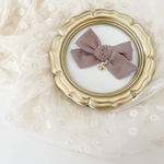 dot ribbon hairclip