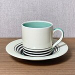 スージークーパー ブラックバンズ(タンゴ) カップ＆ソーサー(グリーン カンシェイプ) A