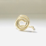 真鍮リング「swirl」