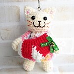 クリスマス☆２０２２～ワクワク猫さん【ストラップ】