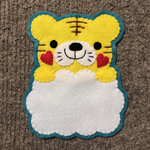 フェルト 名札 とら ⑤