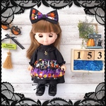 ソランちゃん・メルちゃん服＊No.153ハロウィンエプロンワンピ