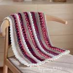 あったかブランケット🧶手編みブランケット ひざ掛け
