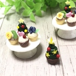 ミニチュアスィーツ【もっと小さなカップケーキ🌲】