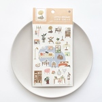 little　stickerーorange