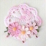秋桜＊ドイリー（コースター）