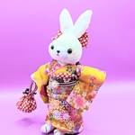 白うさちゃん🌸着物でお出かけ