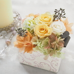 HappyYellow Rose BOX ＊ イエローローズBOXアレンジ