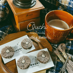flower  【caffè e llatte】 ピアスorイヤリング