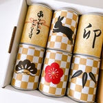 お歳暮 お年賀 冬ギフト お中元 ギフト プレゼントに♡ 5年間ふわふわでおいしい缶入りパン 非常食 保存食 災害備蓄品 キャンプ アウトドア パン 干支 寅 とら 2022