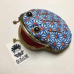 ケロがま口 小サイズ♪和柄なアメリカン2♪