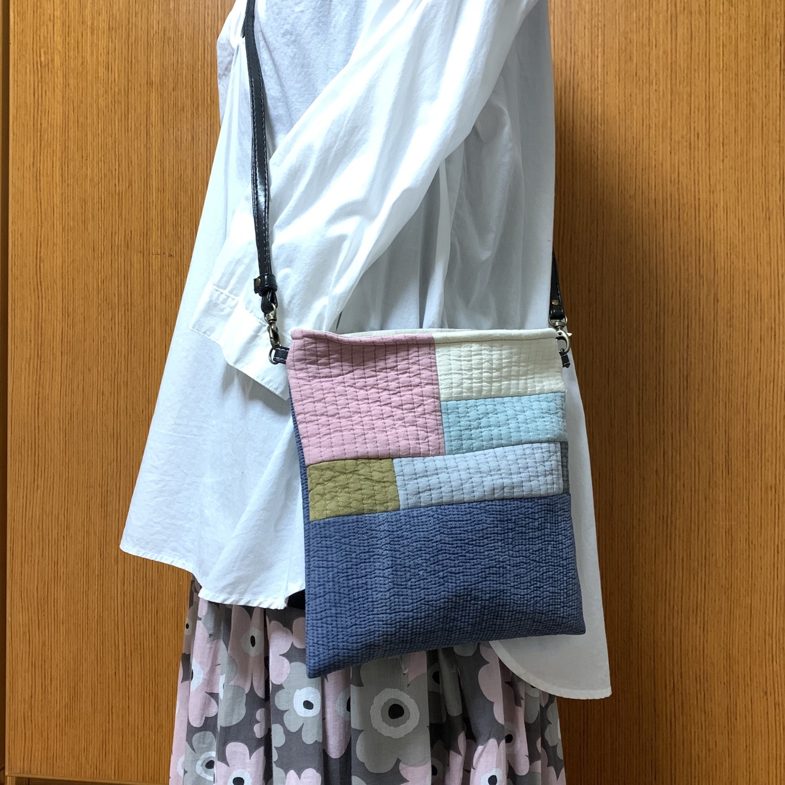 ヌビショルダーバッグ♡パッチワーク風 - Kawaii Mag Mag