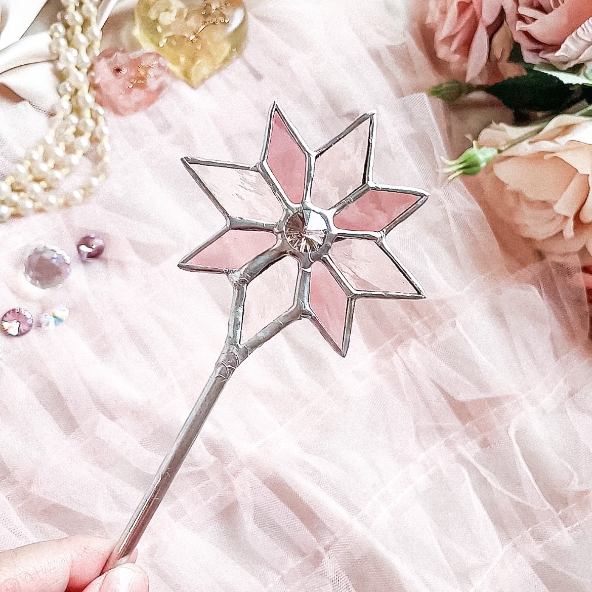 ??魔法のステッキ??pale pink