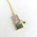 金魚の一粒雫ネックレス