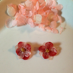 ひとひらあじさいのピアス&イヤリング
