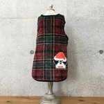 𓊆MS𓊇miniSCHNA®︎🎅ふわもこチェックベスト