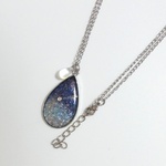 流れ星とクリスタルのネックレス～星空の雫～