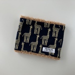 miyo0417様専用　キッズネックウォーマー3点セット　マフラー　子ども　防寒　きりん柄　ニット　かわいい　50cm