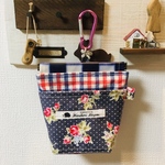 【送料無料】消臭＊お散歩マナーポーチM＊花柄