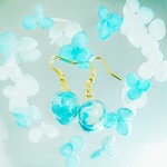 五月雨ピアス *soda blue【300円引きSALE】