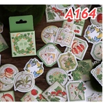 A164♡海外♡green windw♡フレークシール♡ステッカー