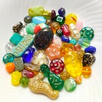 チェコビーズ　アソート５０ｇ　画像の品