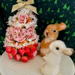 ウサギさんとクリスマスツリー