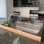 アクリル製　水はね防止パネル