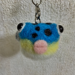 ふぐのストラップ（ハコふぐ）