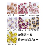60選べる個選べる約4ミリビジュー