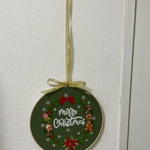 メリークリスマス🎄刺繍🎄オーナメント