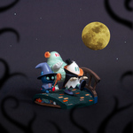 おばけたちのハロウィンフィギュア