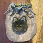 保護猫チャリティ巾着A