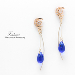 moon arch~2colors~(a932) ピアス/ノンホールピアス/樹脂ピアス