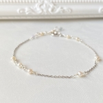 【真珠の雫】繊細な淡水真珠のブレスレット bracelet+ /ac309