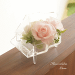 グランドピアノアレンジ（ピンク&白）♡発表会のプレゼバレント♡全てプリザーブドフラワーでお作りしています。