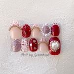 【No91 red tweed 】22/10/4(w)