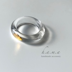 【14号】clear ring GD