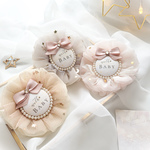 【全3色】マタニティーマーク シフォン マタニティーロゼット マタニティー♡ 