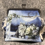 アッシュデザイン　サミュエル　たっぷりマチ20cm がま口バッグ