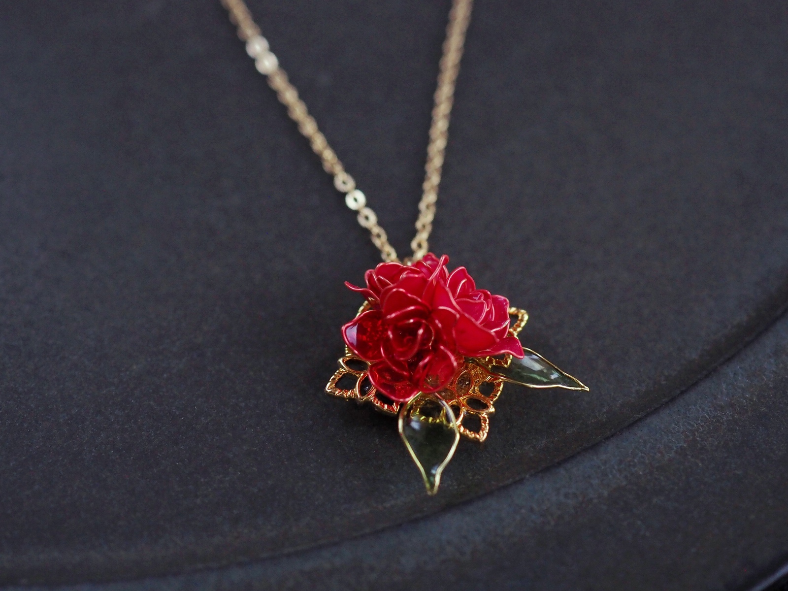 薔薇 - ネックレスの人気通販 | minne 国内最大級のハンドメイド