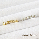 ♡パールハーフエタニティリング♡