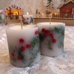 【ヴィクトリアンクリスマスの香り】ボタニカルミニキャンドル