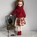 リカちゃん服(お部屋で・・)