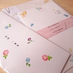The letter set 風鈴 ＆ 一筆箋　朝顔