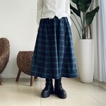 8枚はぎスカート♪柔らかで暖かなWコットン素材