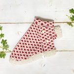 犬服　ハートのモコモコハイネック🫶